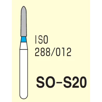 Mani Diamond Burs - Straight Ogival End / So Series - Image 2
