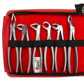 GDC Extraction Forceps Kit (Set Of 12) EFSP12 - Image 3