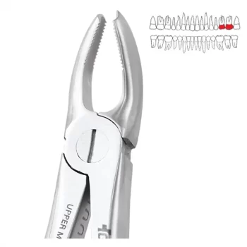 GDC Extraction Forceps Upper Molar Left Standard