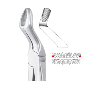 GDC Extraction Forceps Upper Third Molars - 67a Standard - Fx67as
