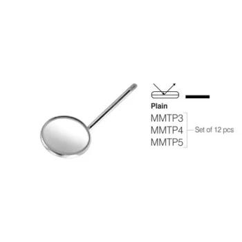 GDC Mouth Mirror Tops Plain Pack Of 12 Pcs - 5 (Mmtp5) - Image 3