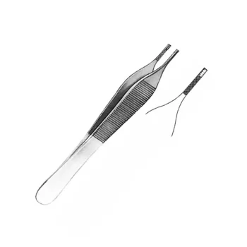 GDC Tissue Forceps Adson Serrated (12cm) (Tp41) - Image 4