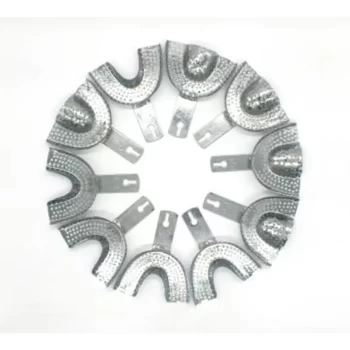 Jabbar & Co. Impression Trays Supreme Quality- Dentulous Perforated-Set of 10 - Image 2