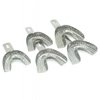 Jabbar & Co. Impression Trays Supreme Quality- Dentulous Perforated-Set of 10 - Image 4