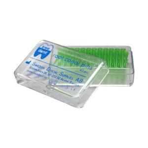 SWEDENT Root Canal Pins - Green 60 pcs